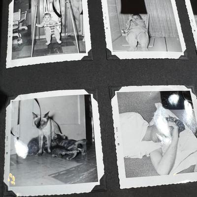 Photo Album Scrap Book from the 1960's era