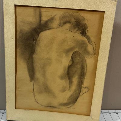 Nude Pencil Drawing