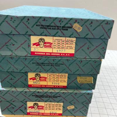 3 Little Women Doll; Meg, Jo, Marme