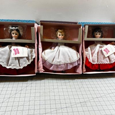 3 Little Women Doll; Meg, Jo, Marme