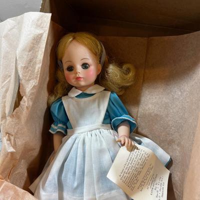 Alice and Lucinda Madame Alexander Dolls 