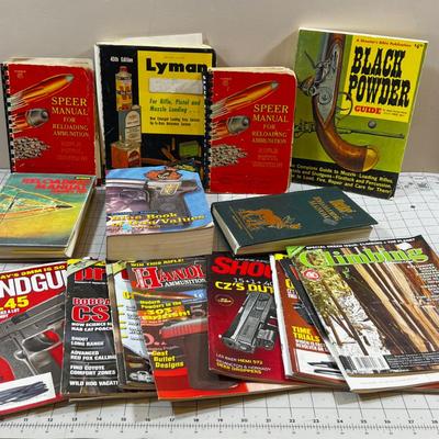 Reloading, Gun Books and Magazines