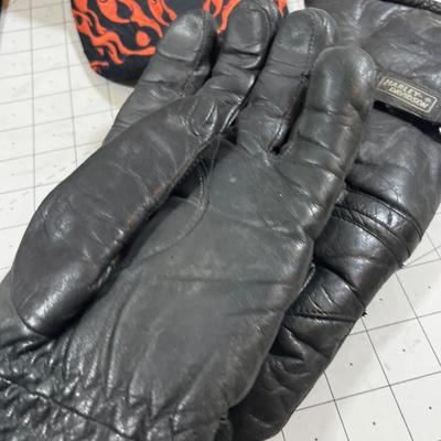 Harley Cap & Gloves 