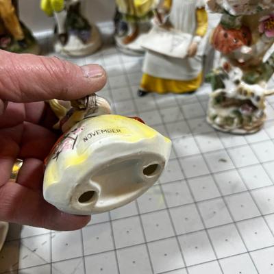 Large Lot of mixed Ceramic Figurines