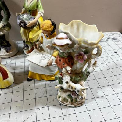 Large Lot of mixed Ceramic Figurines
