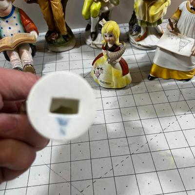 Large Lot of mixed Ceramic Figurines