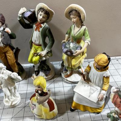 Large Lot of mixed Ceramic Figurines