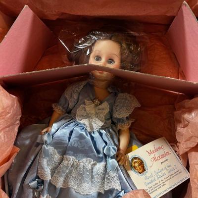 2 Madame Alexander First Lady Dolls 
