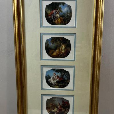 Art Print Titled the Four Seasons 