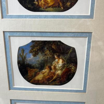 Art Print Titled the Four Seasons 