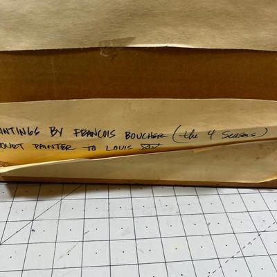 Art Print Titled the Four Seasons 