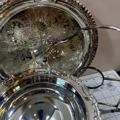 All the Silver Plated Serving Ware you will ever need