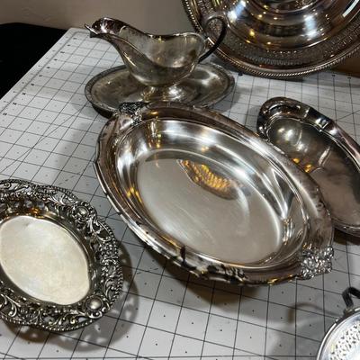 All the Silver Plated Serving Ware you will ever need