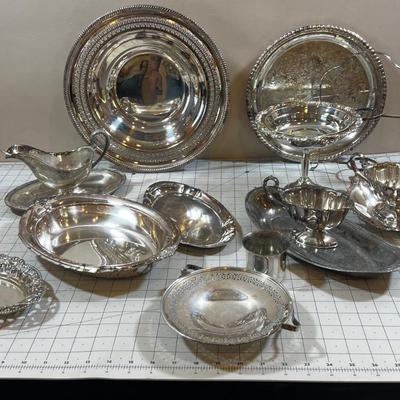 All the Silver Plated Serving Ware you will ever need