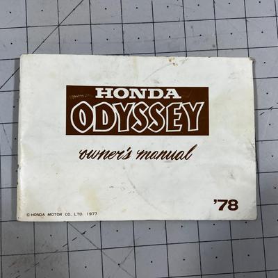 1978 Honda Odyssey ATV Vintage