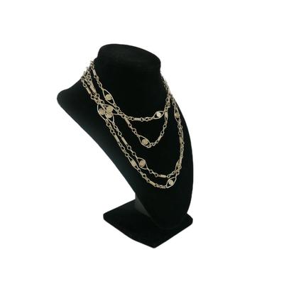 Long Vintage Silver Necklace