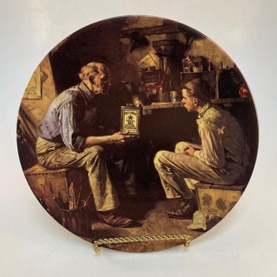 Norman Rockwell Collector Plate The Apprentice from Heritage Collection
