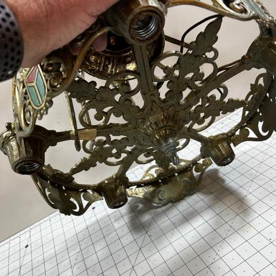 Antique Bronze Light Fixture AWESOME! 