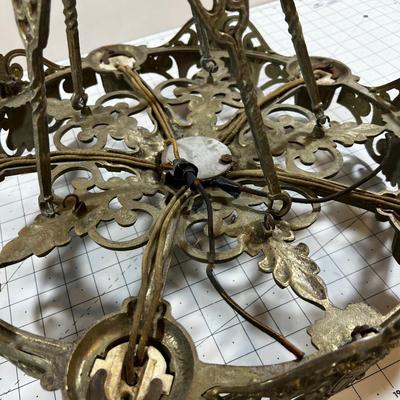 Antique Bronze Light Fixture AWESOME! 
