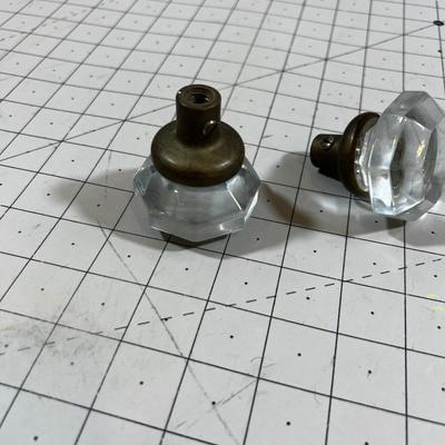 Crystal Door Knob Set 