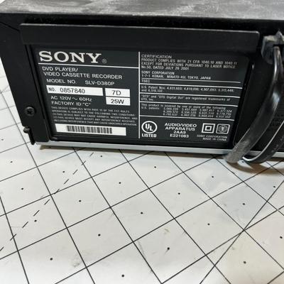 Sony DVD VHS with Remote Player 