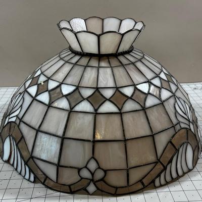Tiffany Style Shade, Taupe / Tan