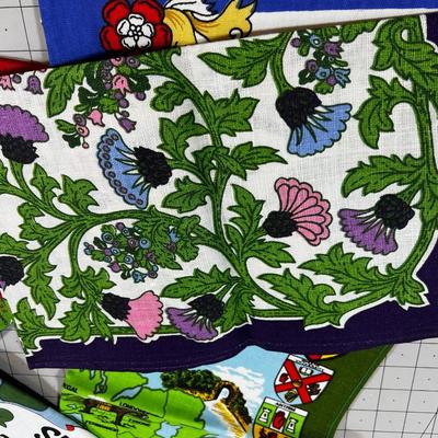 Great Tea Towels from Europe; Wells, Ireland, England