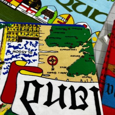 Great Tea Towels from Europe; Wells, Ireland, England