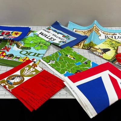 Great Tea Towels from Europe; Wells, Ireland, England