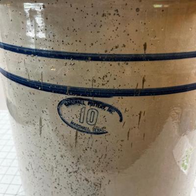 Marshall Potteries 10 Gallon Crock, HUGE!