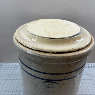 Marshall Potteries 10 Gallon Crock, HUGE!