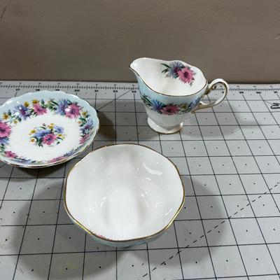Set of Cornflower China - Foley Bone China is the Maker