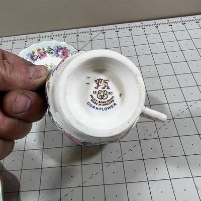 Set of Cornflower China - Foley Bone China is the Maker