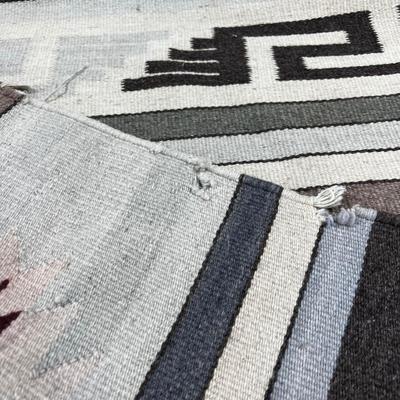 Vintage Navajo Blanket Earth Tones