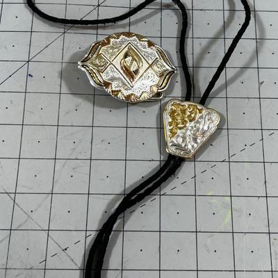 Montana Silver Smiths Belt Buckle and Bolero Silver