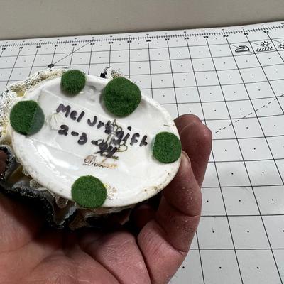 4 Dresden Figurines: Flamingo Dancers 