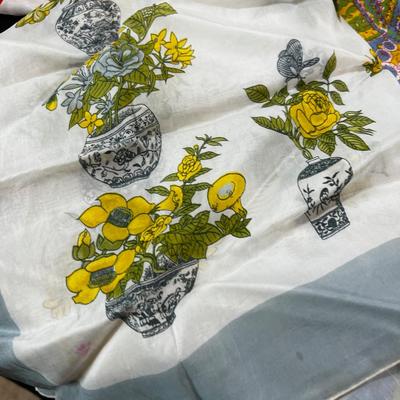 Pile O Scarfs and Hankies 