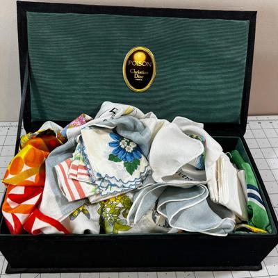 Pile O Scarfs and Hankies 