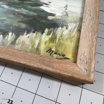 Landscape Water Color, by Marc