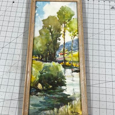 Landscape Water Color, by Marc