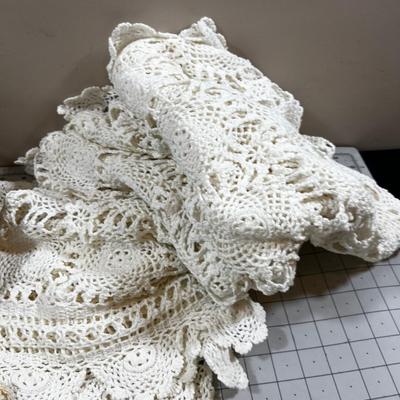 Mass Collection of Hand Made Crocheted Works of Art! 