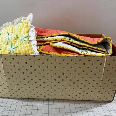 3 Vintage Baby Quilts; Raggedy Ann, Holly Hobby, Plus