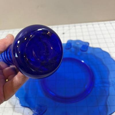 Platter and Vase BLUE