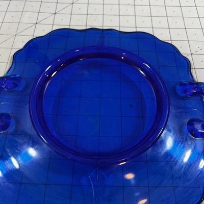 Platter and Vase BLUE