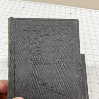 Partial Set of Hawking's Electrical Guide dated 1917