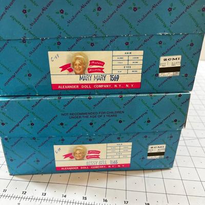 2 - Madam  Alexander Mary Mary and Bessy Bell 