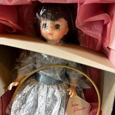 2 Madam Alexander Dolls 14" Dolls Renoir Girl and Manet 