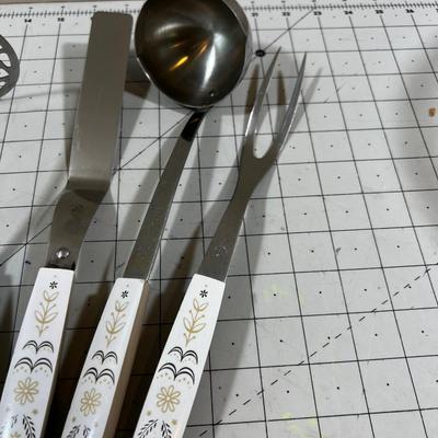 Flint Vintage MCM Utensil Set Like NEW