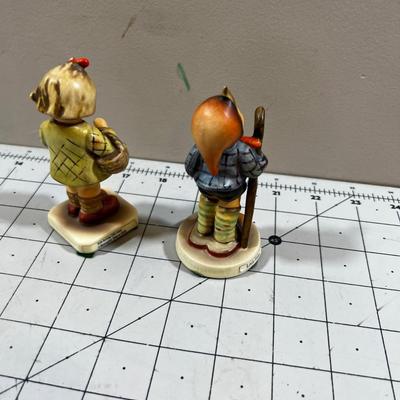 Hummel Figurines: Little Hiker and I brought you a gift! 