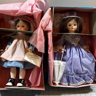 2 - Madam  Alexander Rebecca and Sargent 